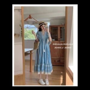 Bohemian beach resort style long skirt